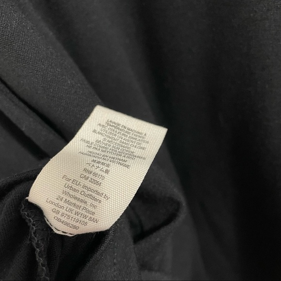 Free People Dress Black Mambo Off Shoulder Boho Mini Womens Small S - Picture 8 of 11